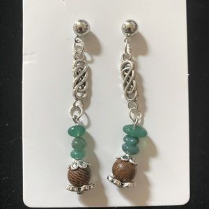 Handmade charm earrings